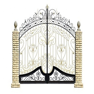 Modern or traditional style as your similar Luxury Top Picket Aluminum Steel Custom Galvanized Steel Barrier Metal Driveway Gate