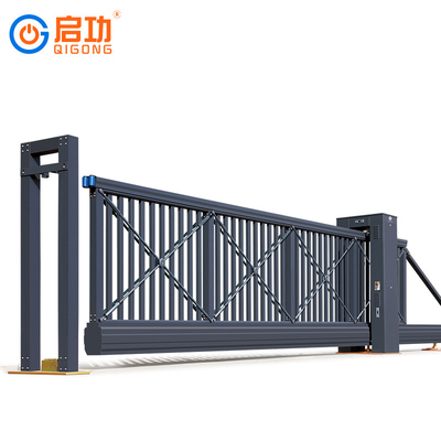 CE Certification Industrial Aluminum Driveway Accordion Door Sliding Portable Base Track QGL2080A Latest Designs
