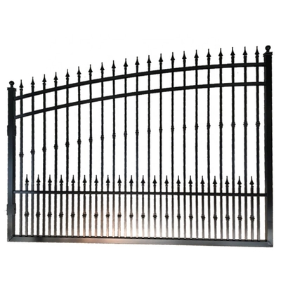 Easily Assembled Customized Solid Aluminum Barrier Driveway Barrier Gate